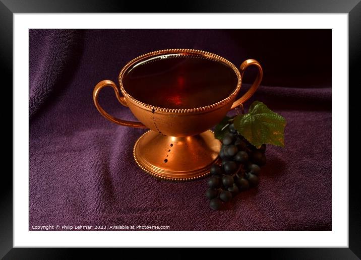 Cup of Wrath 53A Framed Mounted Print by Philip Lehman