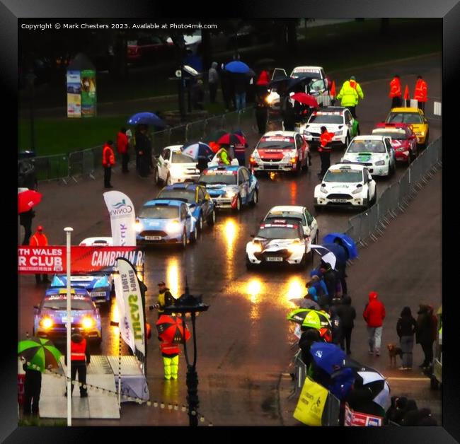 Cambrian Rally  Framed Print by Mark Chesters