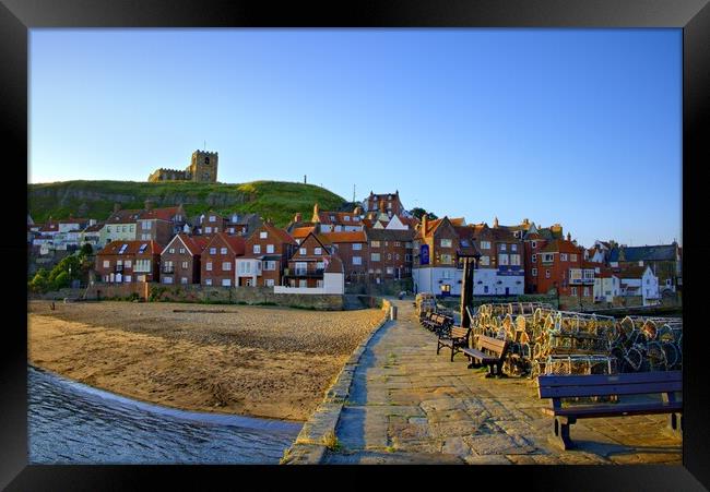 Whitby North Yorkshire Framed Print by Steve Smith