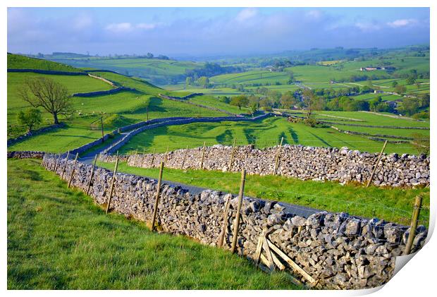 Malham North Yorkshire Print by Steve Smith