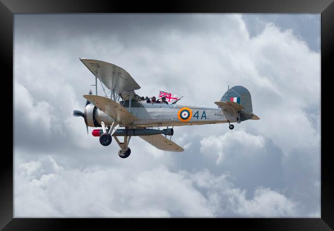 Swordfish Torpedo Bomber Framed Print by J Biggadike