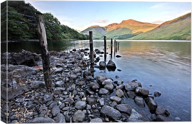 Wastwater Cumbria Canvas Print by Tony Bates