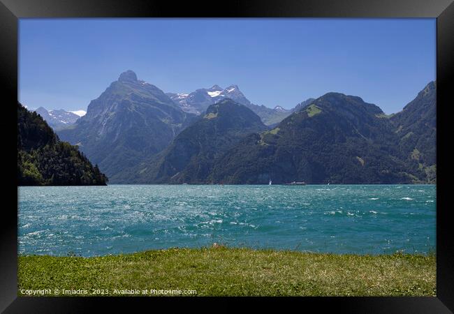 Urnersee Summer View, Switzerland Framed Print by Imladris 