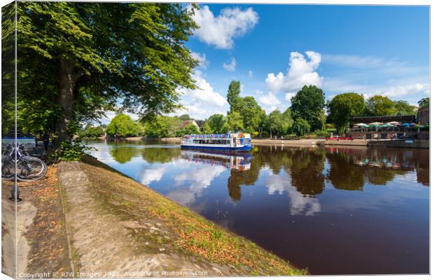 Ouse River Duchess Canvas Print by RJW Images