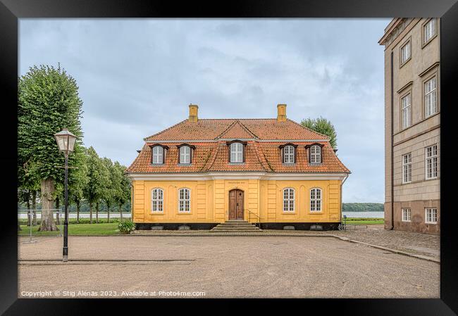 Ingemann's House at the Sorø Academy boarding school Framed Print by Stig Alenäs