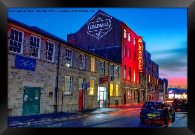 The Leadmill Sheffield  Framed Print by Alison Chambers