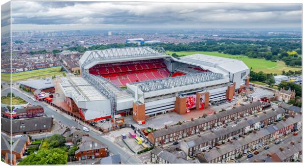 Anfield Views Canvas Print by Apollo Aerial Photography