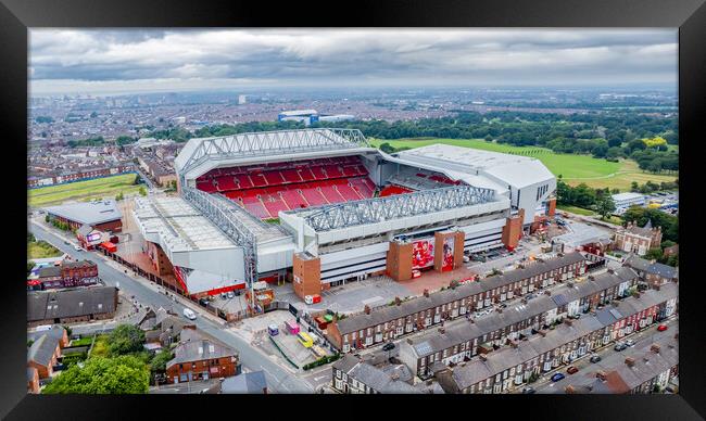 Anfield Views Framed Print by Apollo Aerial Photography