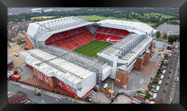 Anfield  Framed Print by Apollo Aerial Photography