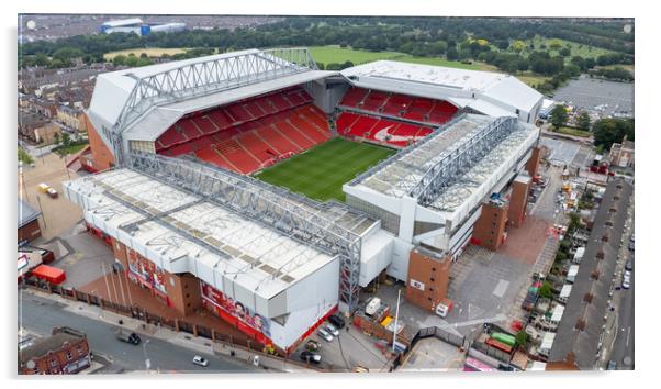 Anfield  Acrylic by Apollo Aerial Photography