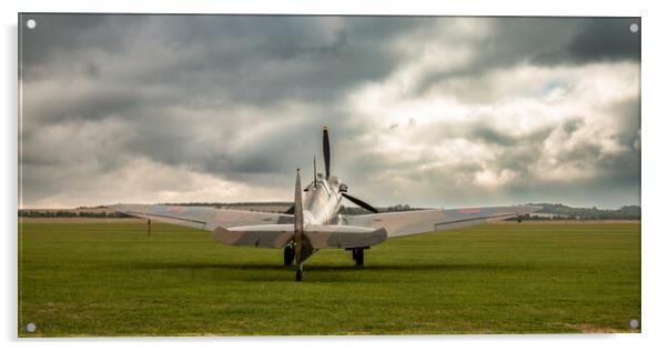 Spitfire MkIa X4650 KL-A Acrylic by J Biggadike