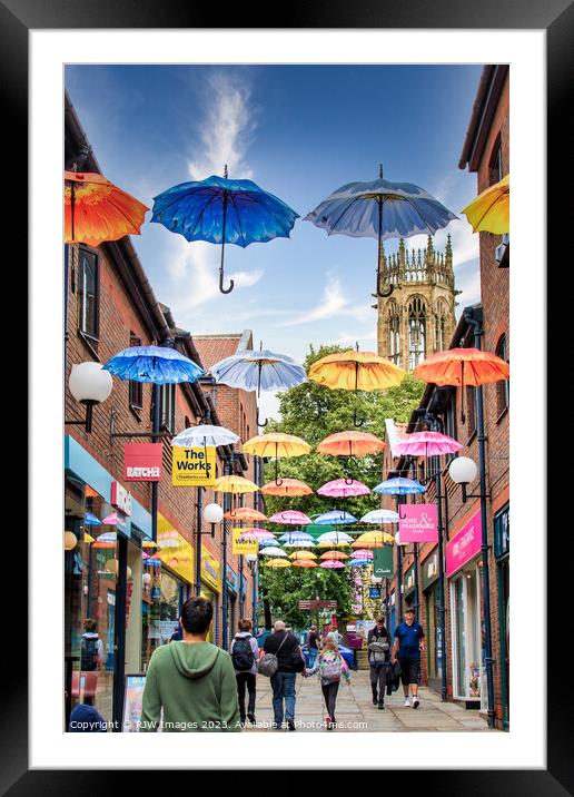 Coppergate York Framed Mounted Print by RJW Images