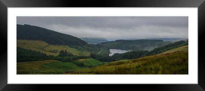 Brecon Beacons, Wales, United Kingdom, UK Framed Mounted Print by Michaela Gainey