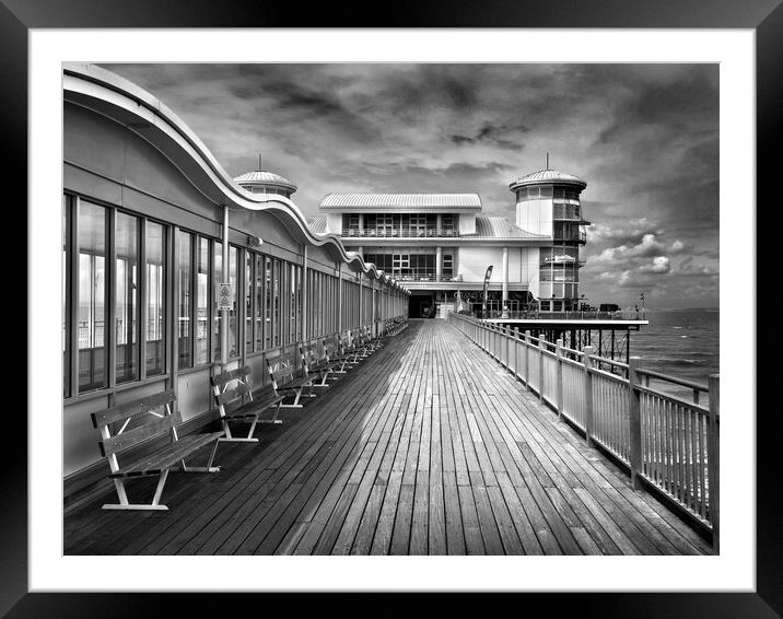 The Grand Pier Weston-super-Mare Framed Mounted Print by Darren Galpin