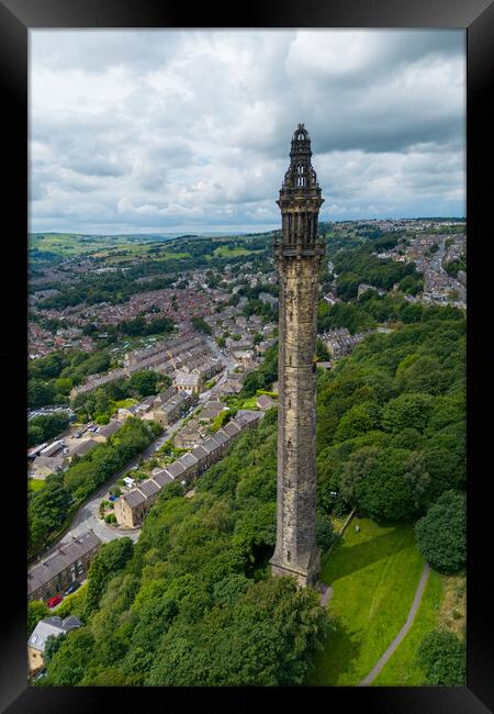 Wainhouse Tower Framed Print by Apollo Aerial Photography