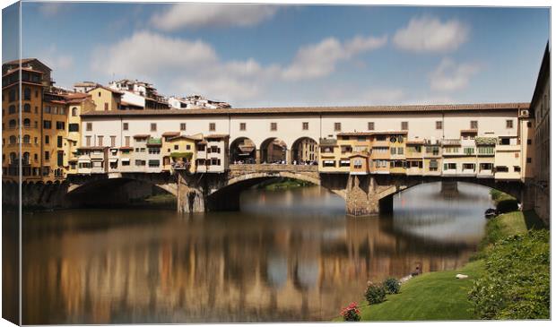 Ponte Vecchio Canvas Print by Will Ireland Photography