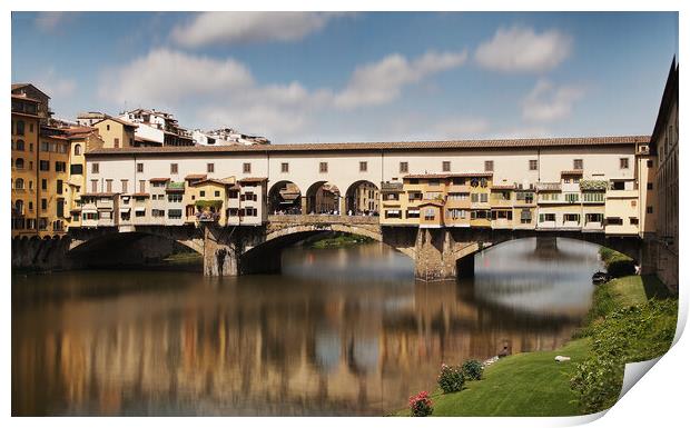 Ponte Vecchio Print by Will Ireland Photography
