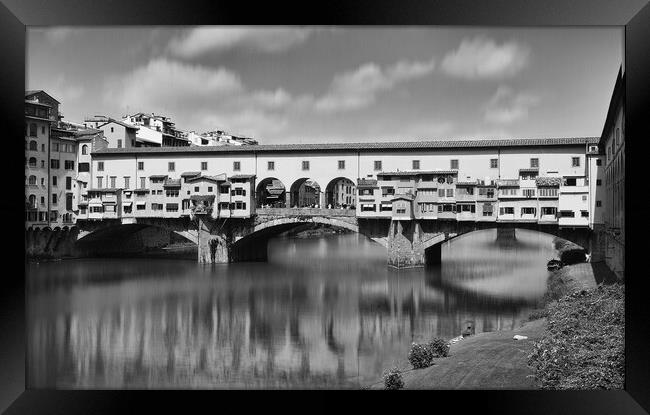 Ponte Vecchio Framed Print by Will Ireland Photography