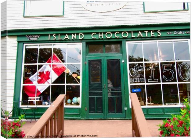 Island Chocolates Canvas Print by Stephanie Moore