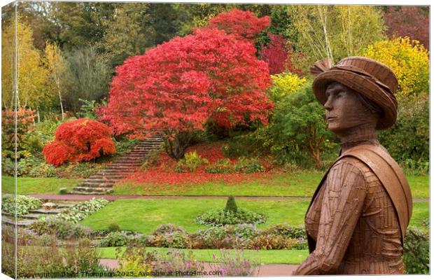 Emily Davison Morpeth Canvas Print by David Thompson