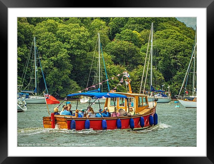 Ferry Boat  Framed Mounted Print by Ian Stone