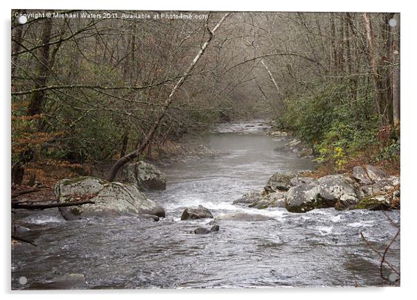 Rocky Rivers Acrylic by Michael Waters Photography