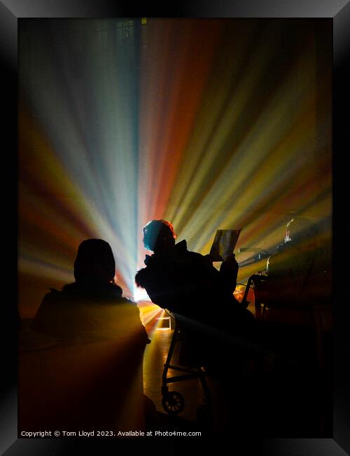 Light rays Framed Print by Tom Lloyd