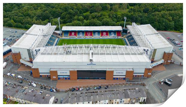 Ewood Park Print by Apollo Aerial Photography