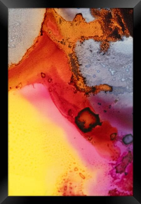 Churning colours. Framed Print by Bill Allsopp