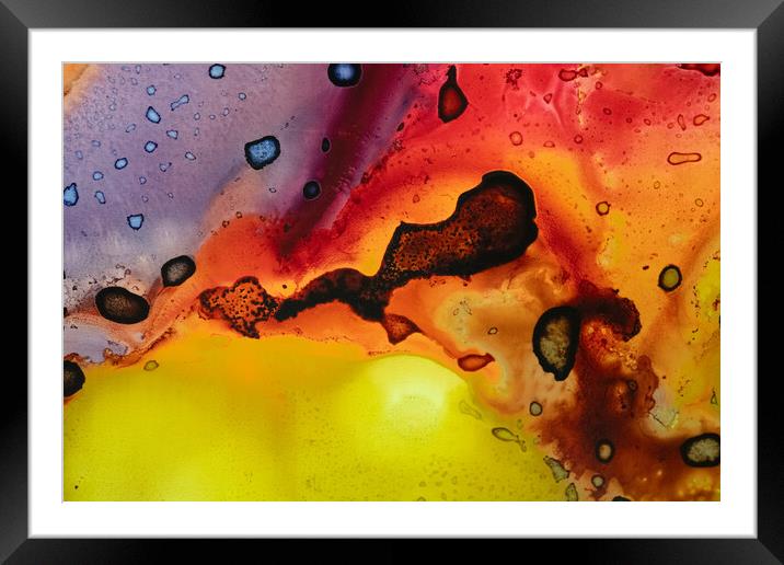 Colours of the rainbow Framed Mounted Print by Bill Allsopp