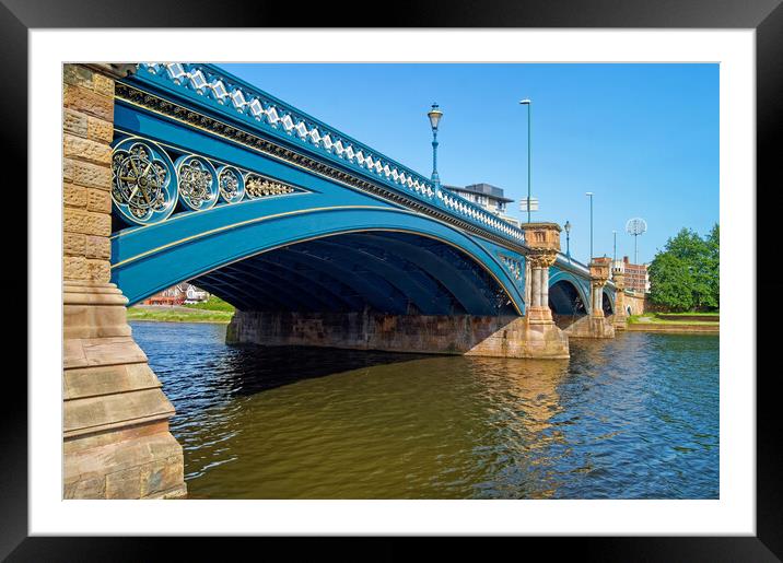 Trent Bridge Nottingham Framed Mounted Print by Darren Galpin