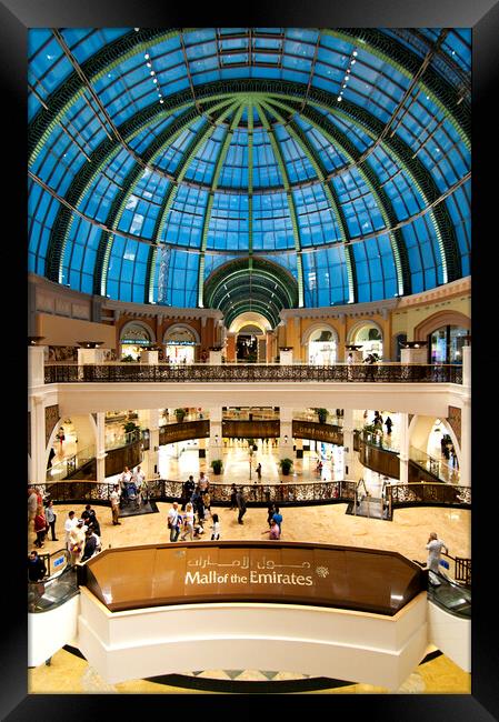 Mall of the Emirates Framed Print by Fabrizio Troiani