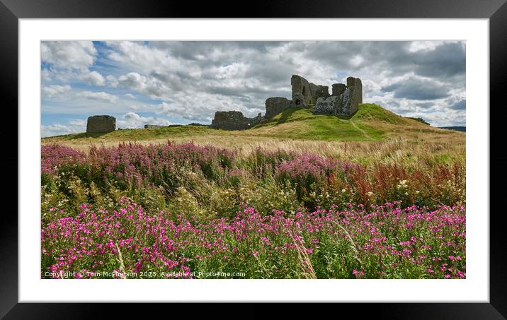 Echoes of Ancient Scottish Defences Framed Mounted Print by Tom McPherson