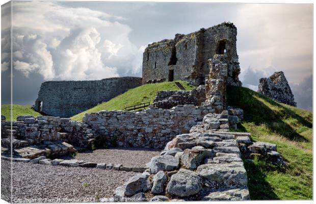 Duffus Castle: A Timeless Sentinel Canvas Print by Tom McPherson