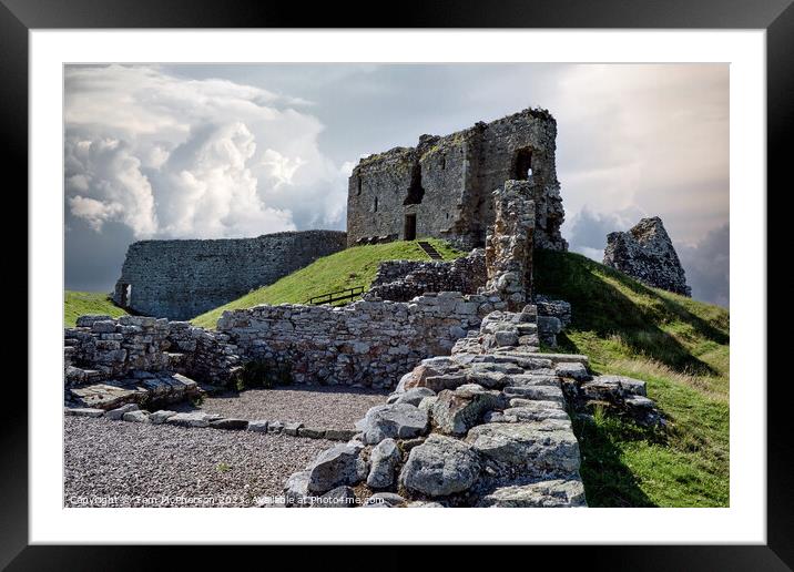 Duffus Castle: A Timeless Sentinel Framed Mounted Print by Tom McPherson