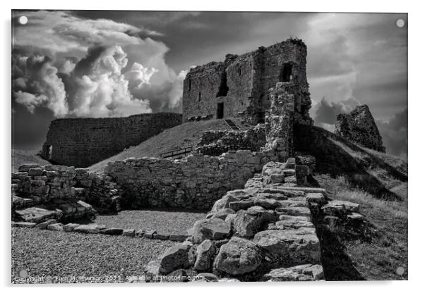 Duffus Castle: Moray's Fortified Echo of History Acrylic by Tom McPherson