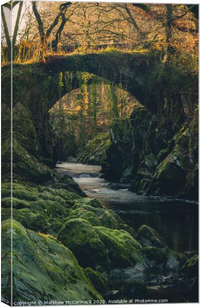 Penmacho Bridge Canvas Print by Matthew McCormack