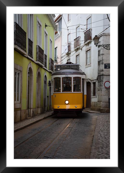 No 28 Tram Framed Mounted Print by Kevin Winter