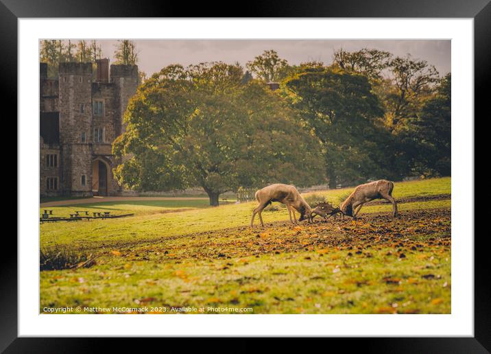 Battle for the Reign Framed Mounted Print by Matthew McCormack