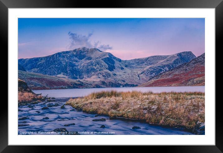 Early Riser Framed Mounted Print by Matthew McCormack