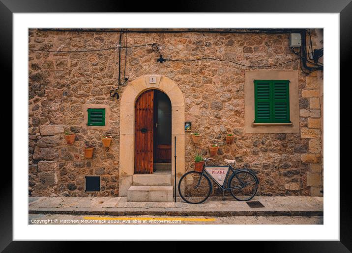 Spanish Life Framed Mounted Print by Matthew McCormack