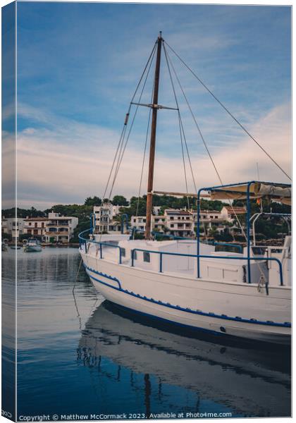 Boat Life Canvas Print by Matthew McCormack