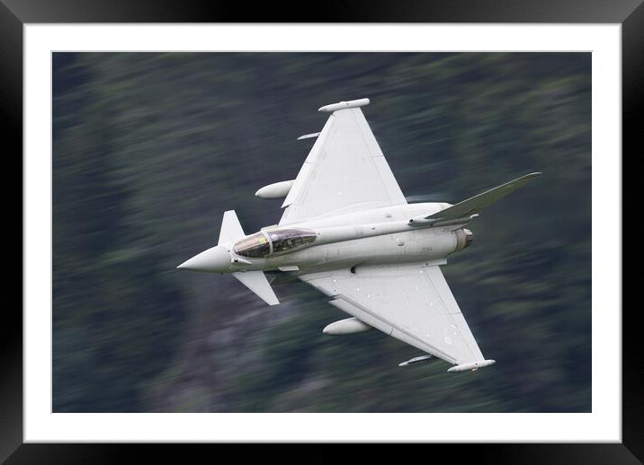 RAF Typhoon Havoc flight Framed Mounted Print by Rory Trappe