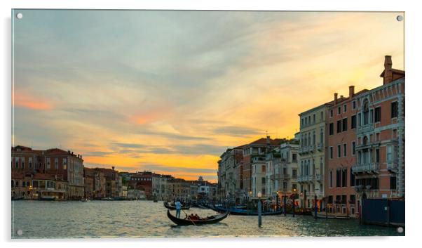 The Grand Canal Venice   Acrylic by Phil Durkin DPAGB BPE4