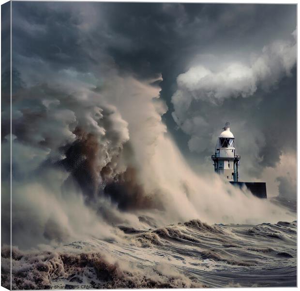 INUNDATION Canvas Print by Tony Sharp LRPS CPAGB