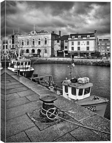The Barbican, Plymouth  Canvas Print by Darren Galpin
