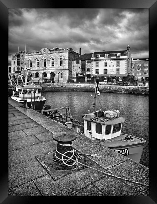 The Barbican, Plymouth  Framed Print by Darren Galpin