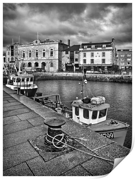 The Barbican, Plymouth  Print by Darren Galpin