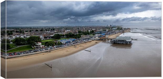 Cleethorpes Storm Canvas Print by Apollo Aerial Photography