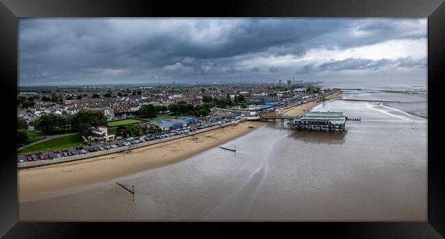 Cleethorpes Storm Framed Print by Apollo Aerial Photography
